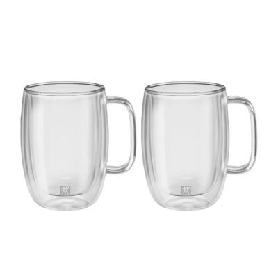 Zwilling 395001140 Çift Çidarlı Latte Bardağı Seti, 2'li, 450 ml - 1