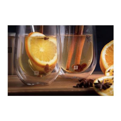 Zwilling 395002170 Çift Çidarlı Longdrink Bardak Seti, 2'li, 350 ml - 2